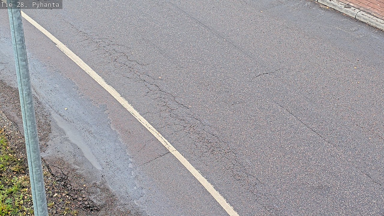 Kelikamerat Kuva Tie 28 Pyhäntä, Pyhäntä, Pohjois-Pohjanmaa