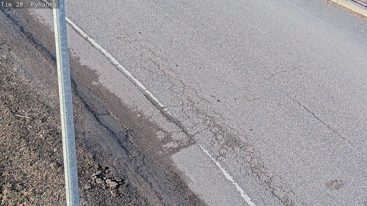 Kelikamerat Kuva Tie 28 Pyhäntä, Pyhäntä, Pohjois-Pohjanmaa