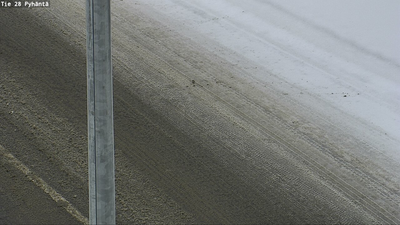 Weather Camera Image Road 28 Pyhäntä, Pyhäntä, Pohjois-Pohjanmaa