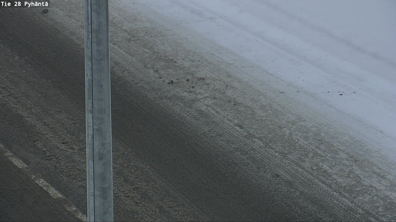 Weather Camera Image Road 28 Pyhäntä, Pyhäntä, Pohjois-Pohjanmaa