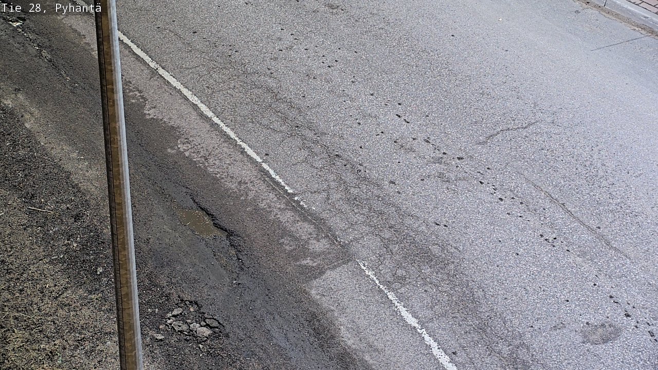 Kelikamerat Kuva Tie 28 Pyhäntä, Pyhäntä, Pohjois-Pohjanmaa