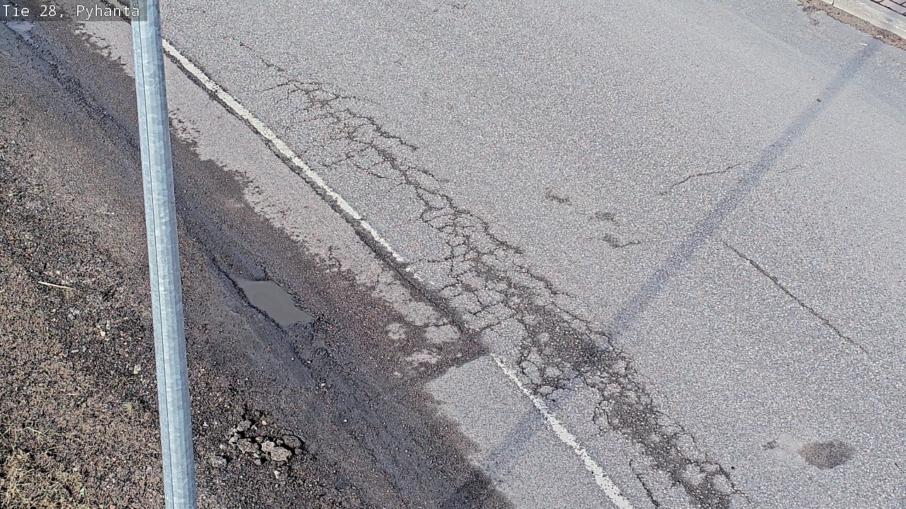 Kelikamerat Kuva Tie 28 Pyhäntä, Pyhäntä, Pohjois-Pohjanmaa