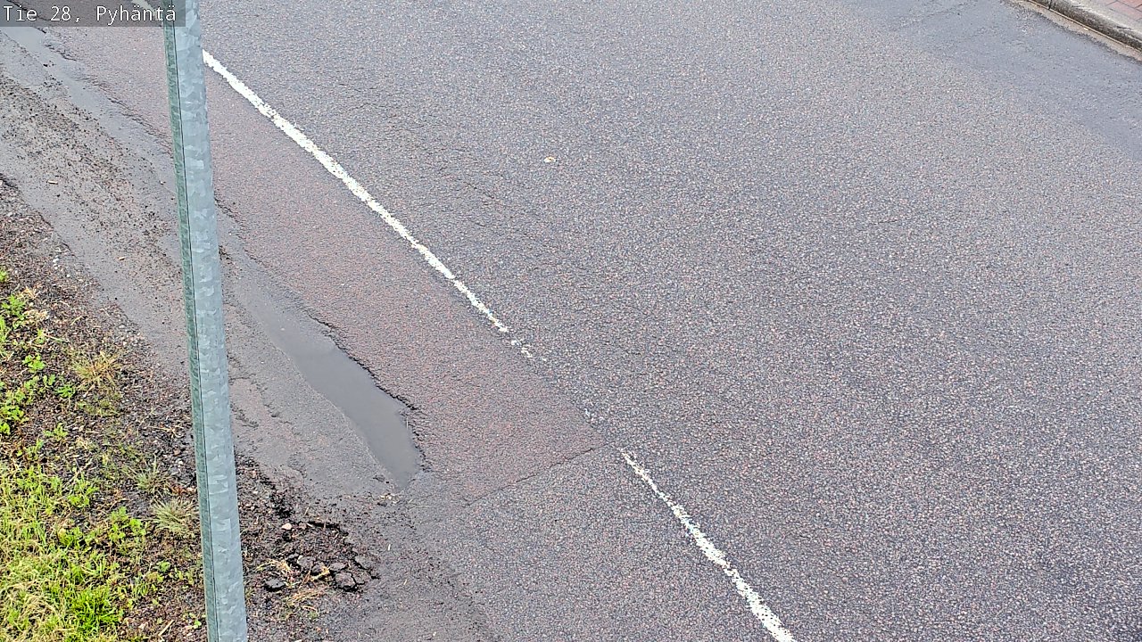 Kelikamerat Kuva Tie 28 Pyhäntä, Pyhäntä, Pohjois-Pohjanmaa
