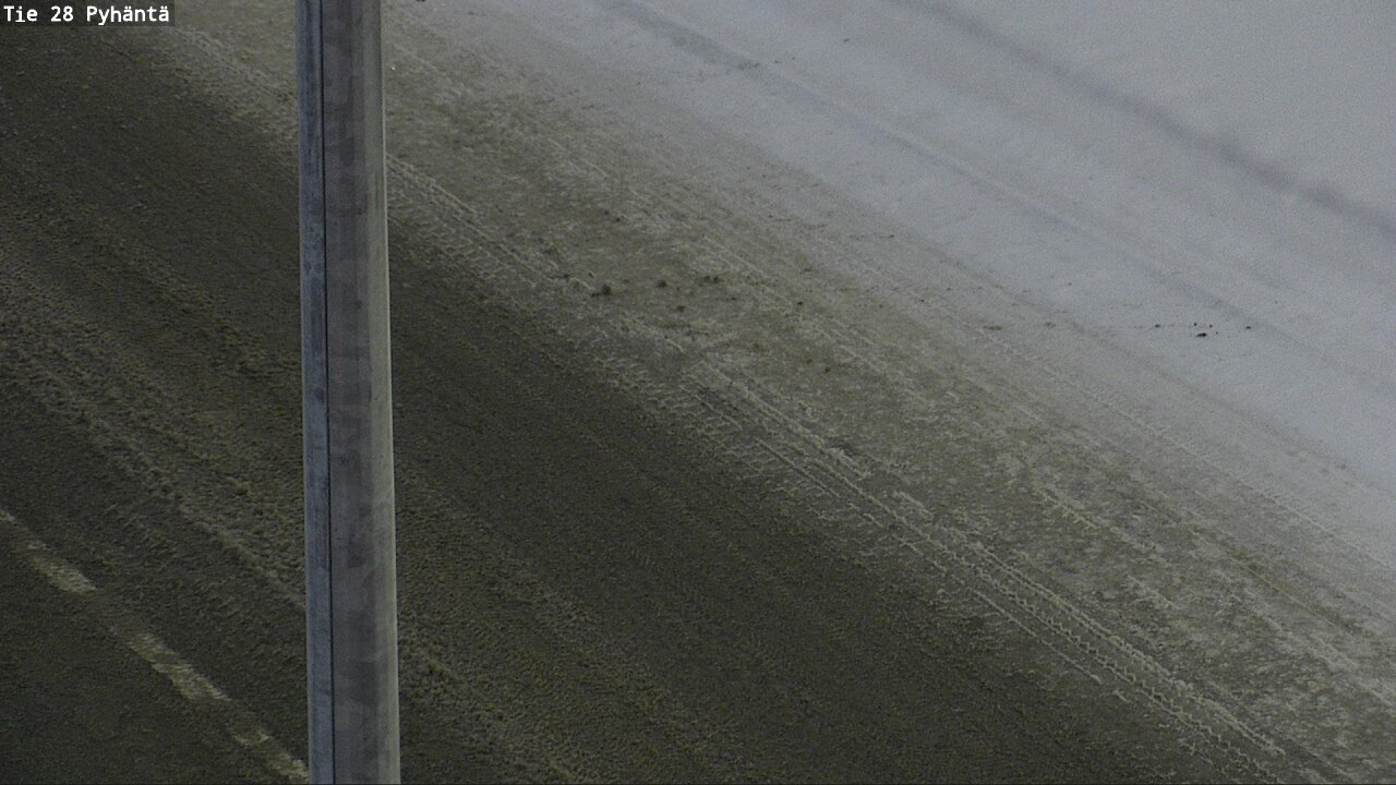 Weather Camera Image Road 28 Pyhäntä, Pyhäntä, Pohjois-Pohjanmaa
