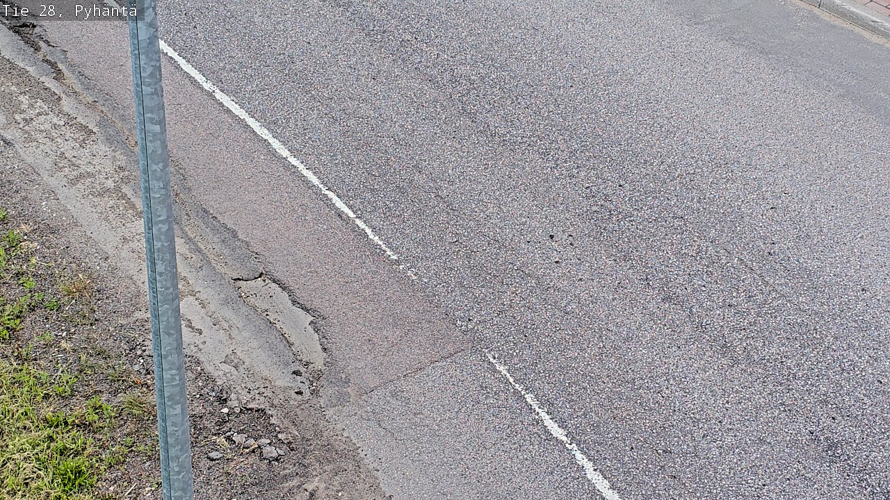Kelikamerat Kuva Tie 28 Pyhäntä, Pyhäntä, Pohjois-Pohjanmaa