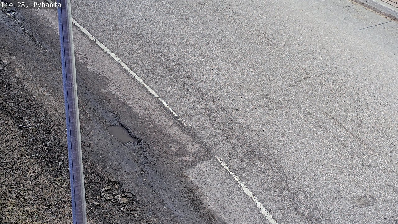 Kelikamerat Kuva Tie 28 Pyhäntä, Pyhäntä, Pohjois-Pohjanmaa