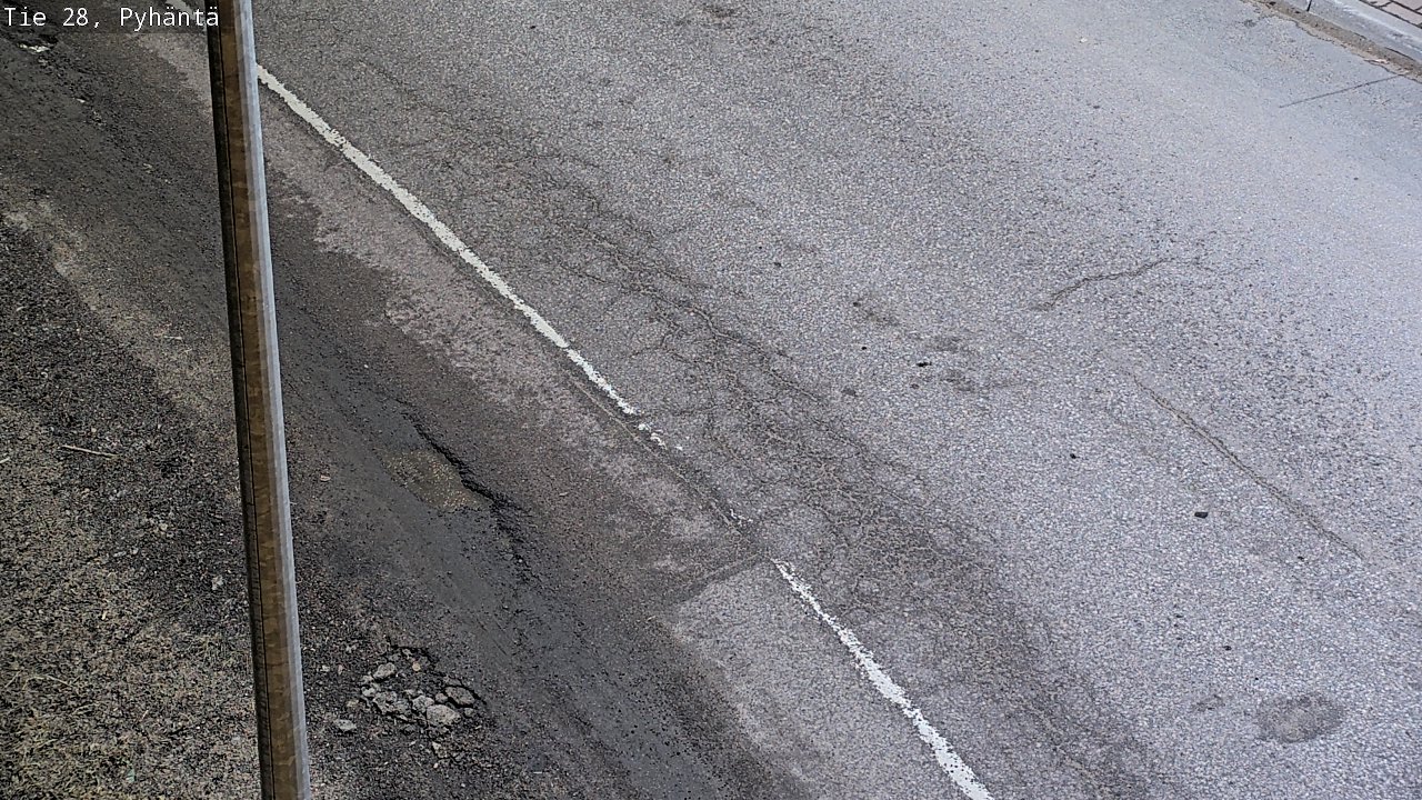 Kelikamerat Kuva Tie 28 Pyhäntä, Pyhäntä, Pohjois-Pohjanmaa