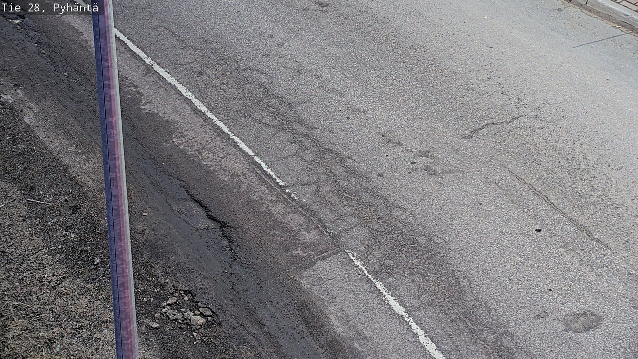 Kelikamerat Kuva Tie 28 Pyhäntä, Pyhäntä, Pohjois-Pohjanmaa