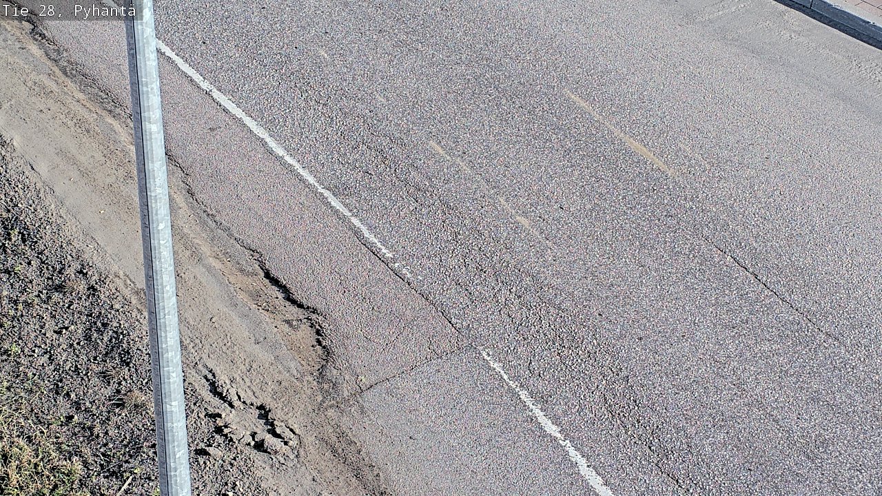 Kelikamerat Kuva Tie 28 Pyhäntä, Pyhäntä, Pohjois-Pohjanmaa