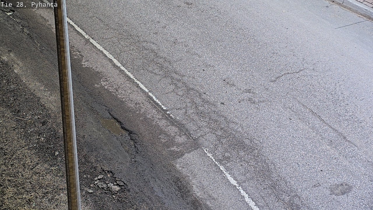 Kelikamerat Kuva Tie 28 Pyhäntä, Pyhäntä, Pohjois-Pohjanmaa