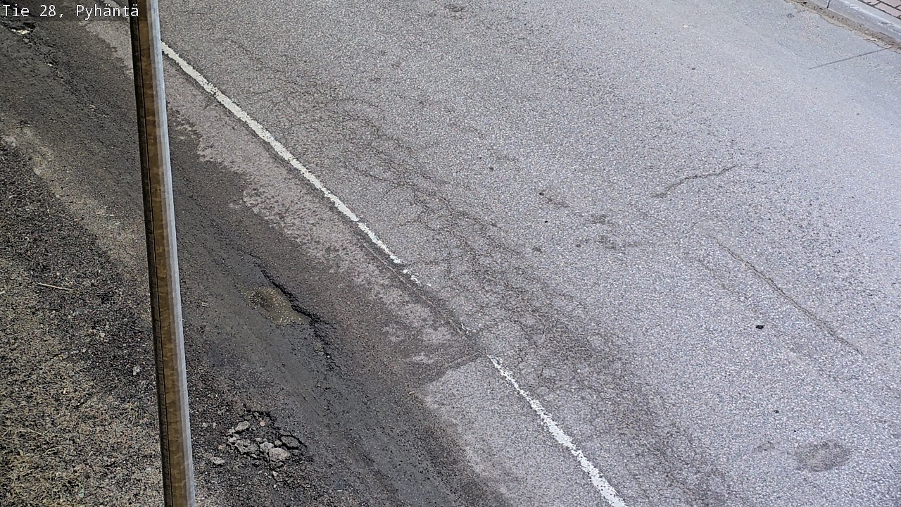 Kelikamerat Kuva Tie 28 Pyhäntä, Pyhäntä, Pohjois-Pohjanmaa