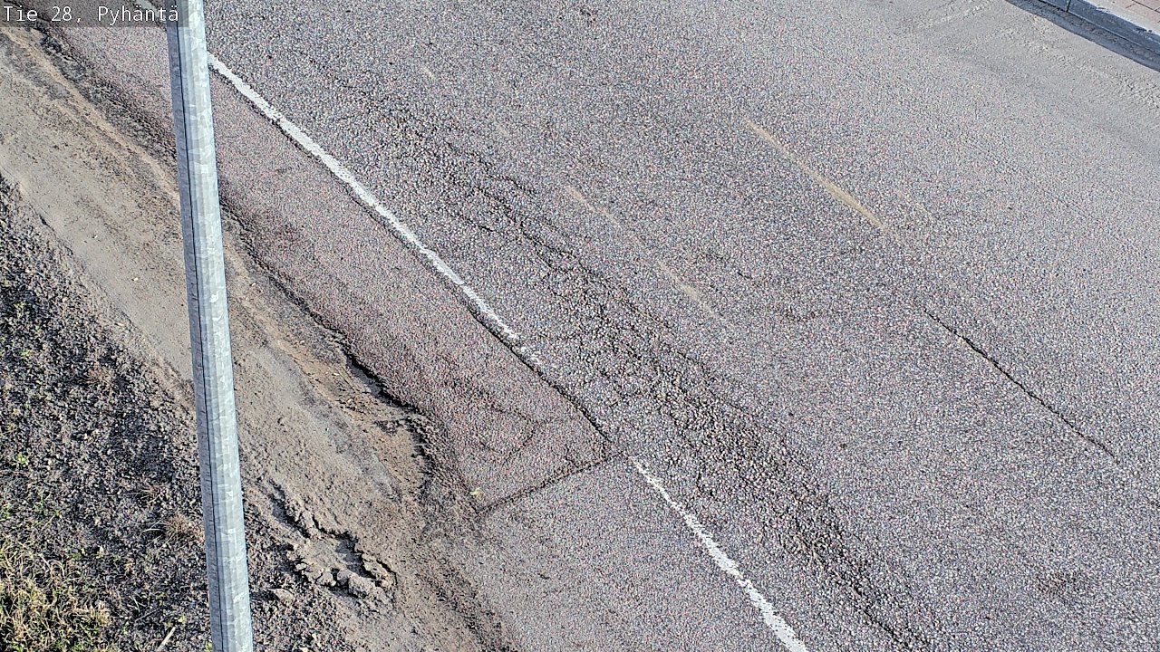 Kelikamerat Kuva Tie 28 Pyhäntä, Pyhäntä, Pohjois-Pohjanmaa