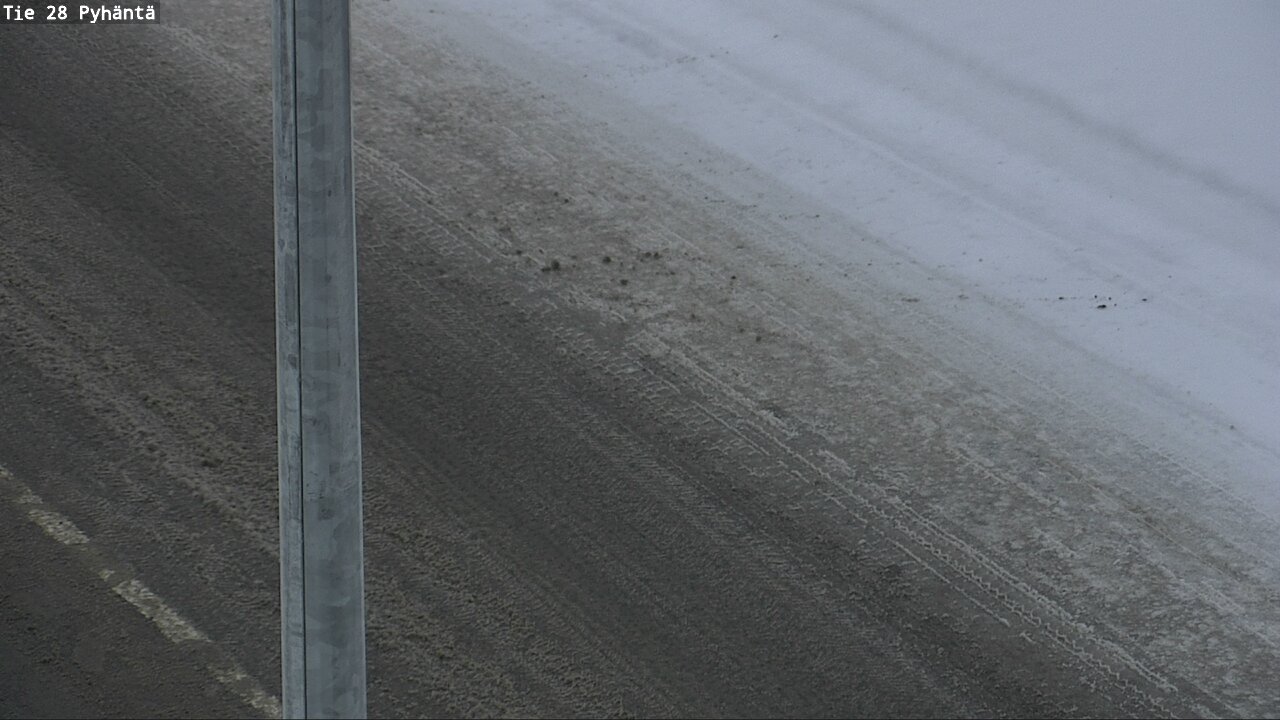 Weather Camera Image Road 28 Pyhäntä, Pyhäntä, Pohjois-Pohjanmaa