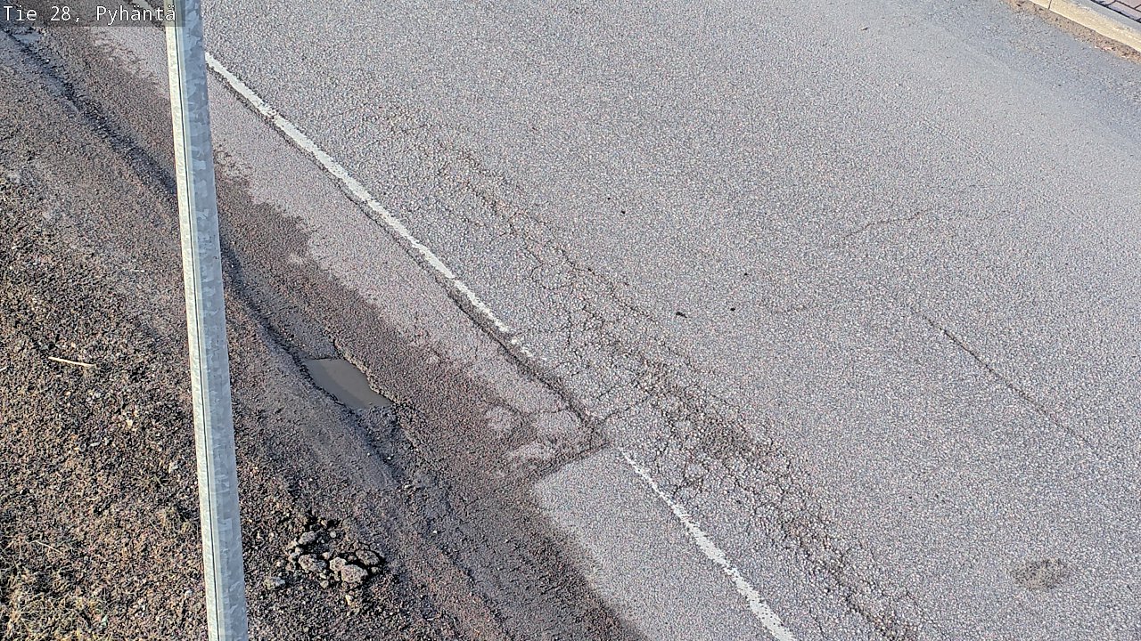 Kelikamerat Kuva Tie 28 Pyhäntä, Pyhäntä, Pohjois-Pohjanmaa