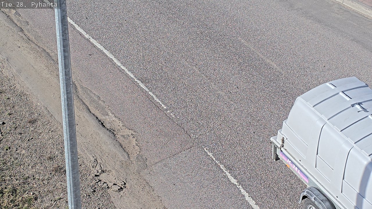 Kelikamerat Kuva Tie 28 Pyhäntä, Pyhäntä, Pohjois-Pohjanmaa