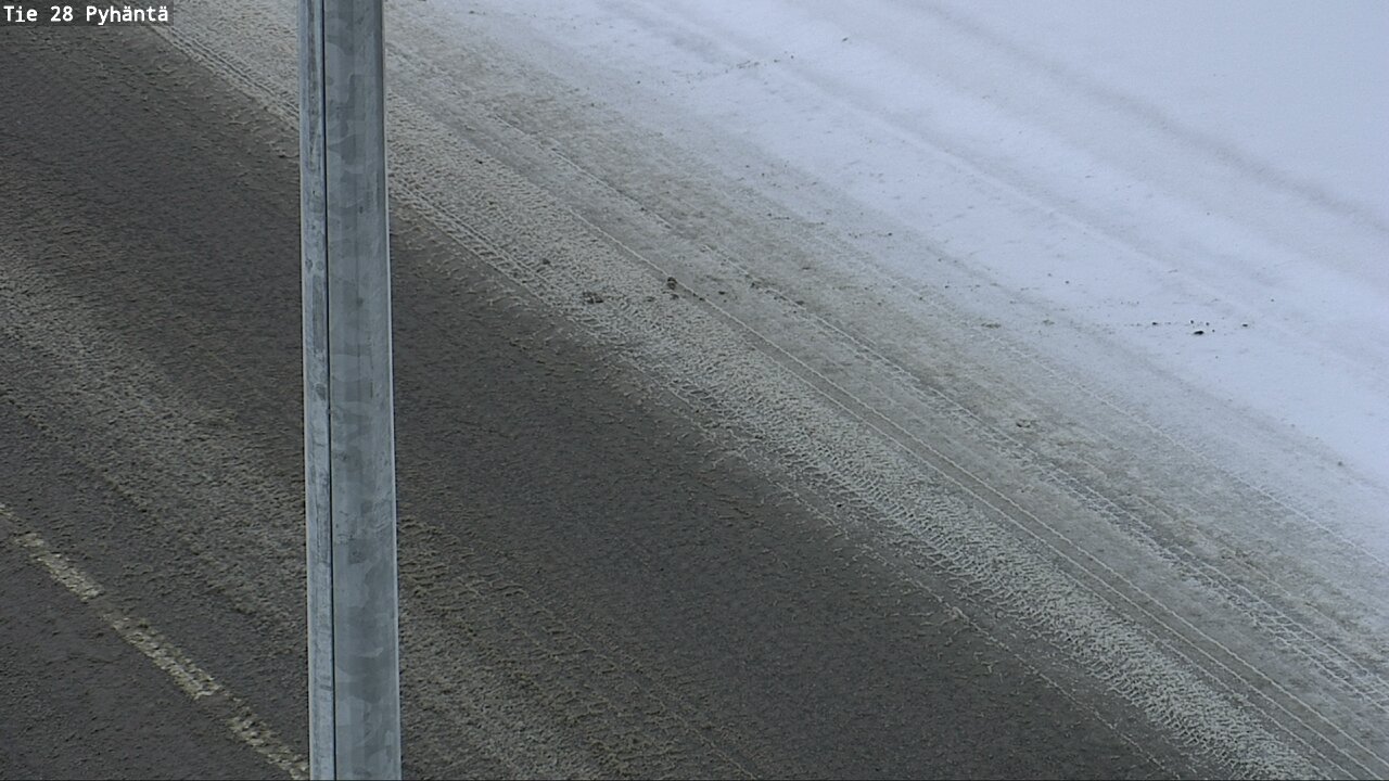 Weather Camera Image Road 28 Pyhäntä, Pyhäntä, Pohjois-Pohjanmaa
