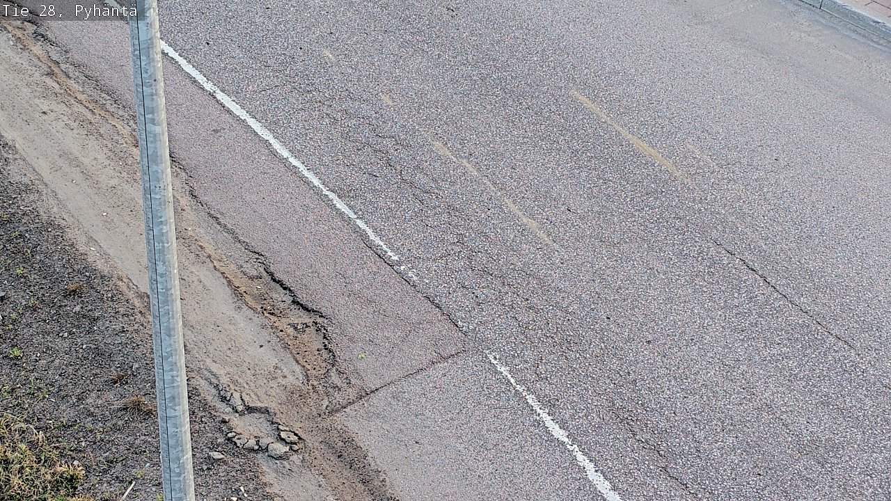 Kelikamerat Kuva Tie 28 Pyhäntä, Pyhäntä, Pohjois-Pohjanmaa