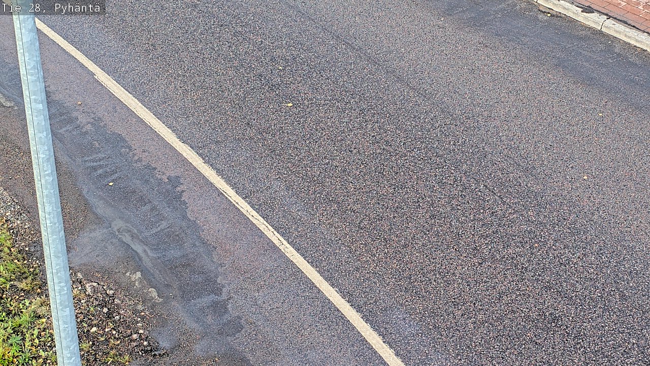Kelikamerat Kuva Tie 28 Pyhäntä, Pyhäntä, Pohjois-Pohjanmaa