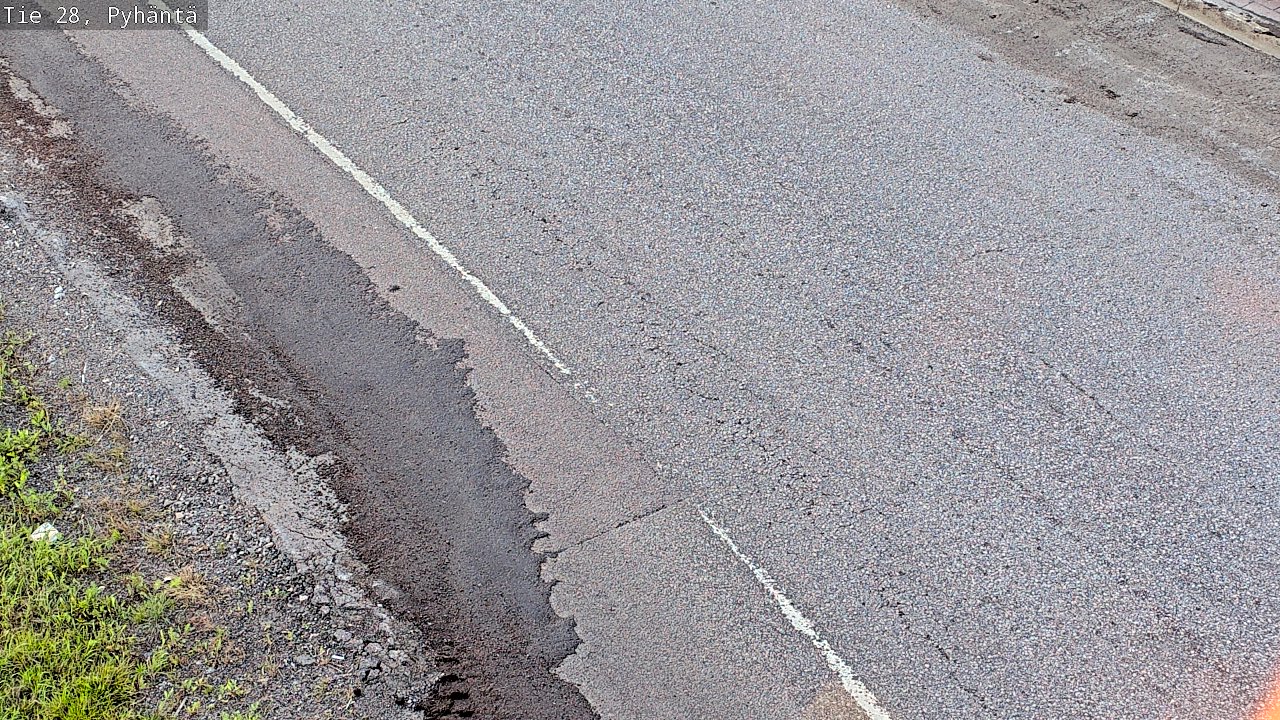Kelikamerat Kuva Tie 28 Pyhäntä, Pyhäntä, Pohjois-Pohjanmaa