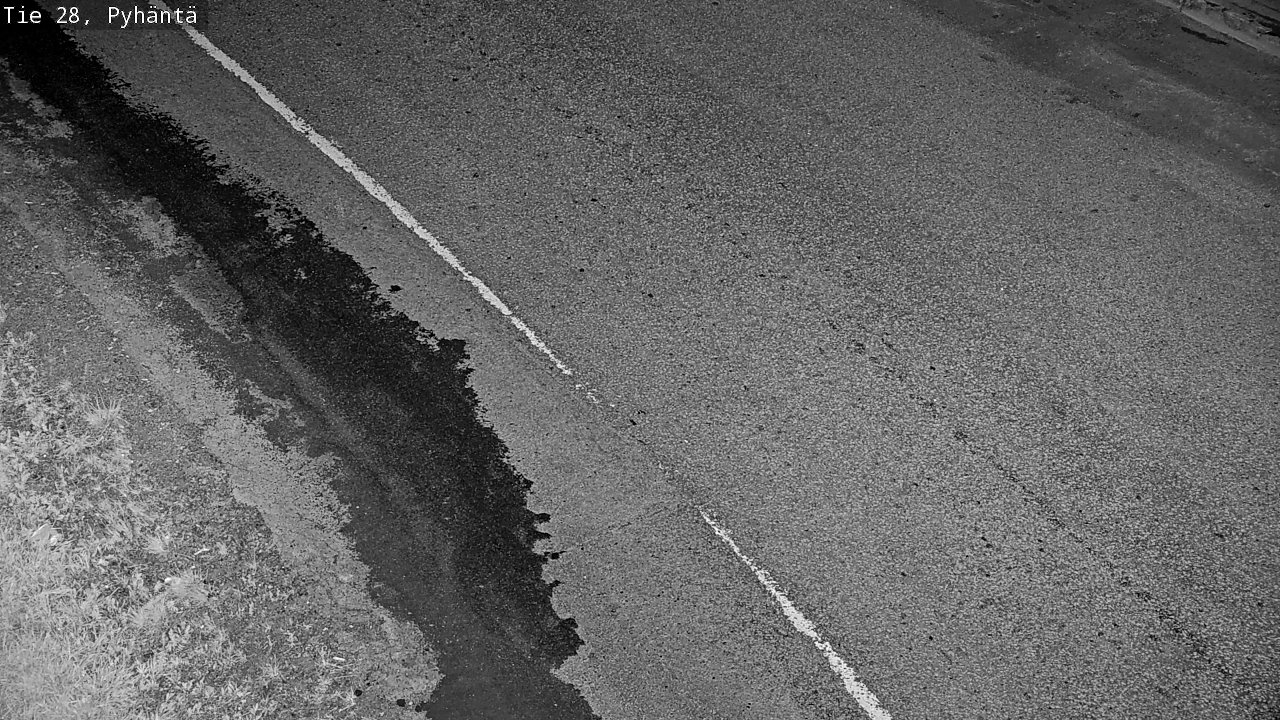 Kelikamerat Kuva Tie 28 Pyhäntä, Pyhäntä, Pohjois-Pohjanmaa