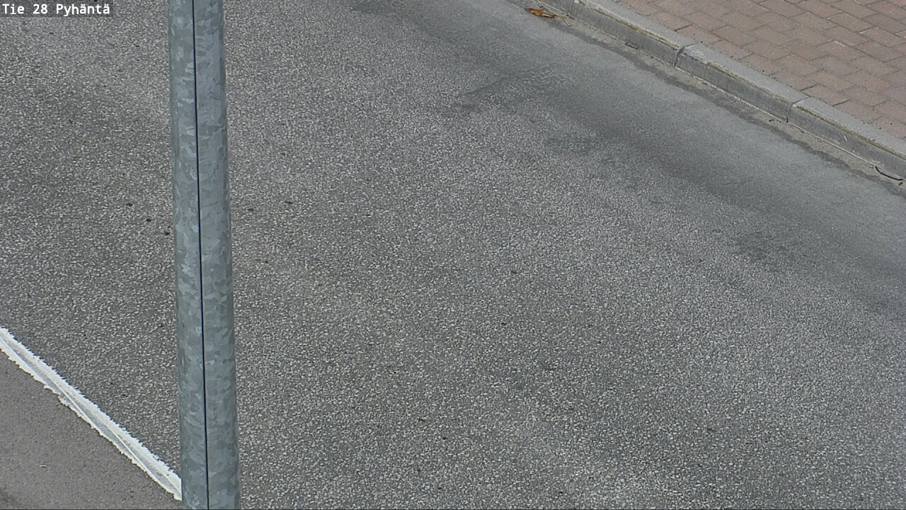 Weather Camera Image Väg 28 Pyhäntä, Pyhäntä, Pohjois-Pohjanmaa