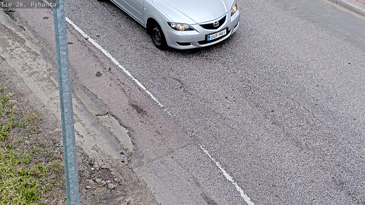 Kelikamerat Kuva Tie 28 Pyhäntä, Pyhäntä, Pohjois-Pohjanmaa