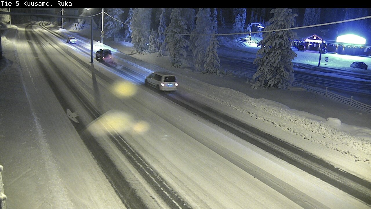 Kelikamerat Kuva Tie 5 Kuusamo, Ruka, Kuusamo, Pohjois-Pohjanmaa