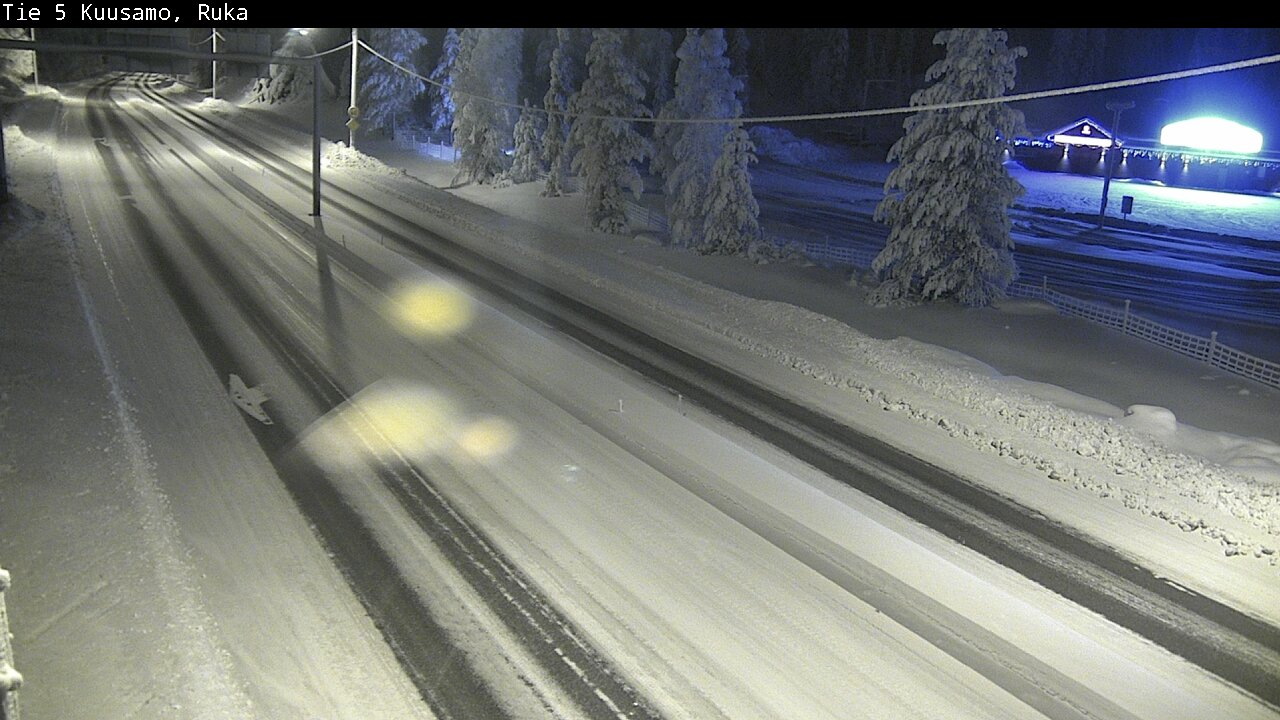 Kelikamerat Kuva Tie 5 Kuusamo, Ruka, Kuusamo, Pohjois-Pohjanmaa