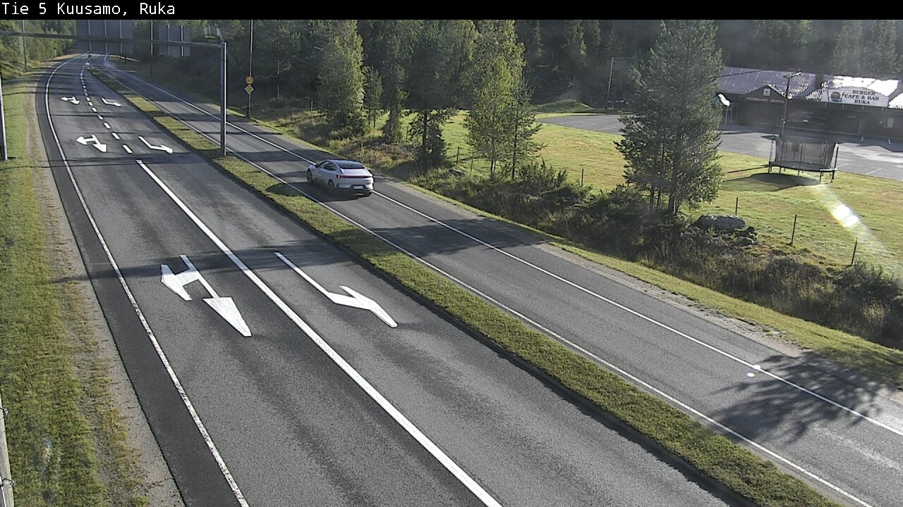 Weather Camera Image Road 5 Kuusamo, Ruka, Kuusamo, Pohjois-Pohjanmaa