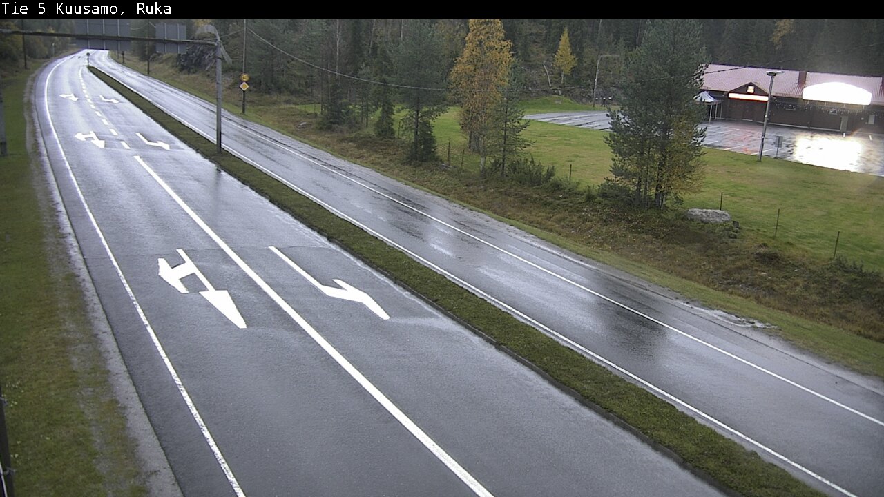 Weather Camera Image Road 5 Kuusamo, Ruka, Kuusamo, Pohjois-Pohjanmaa