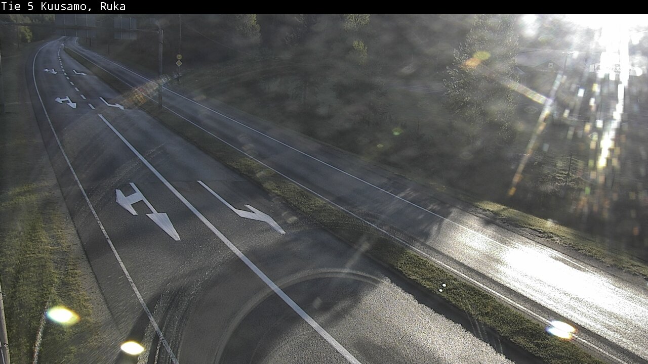 Weather Camera Image Road 5 Kuusamo, Ruka, Kuusamo, Pohjois-Pohjanmaa