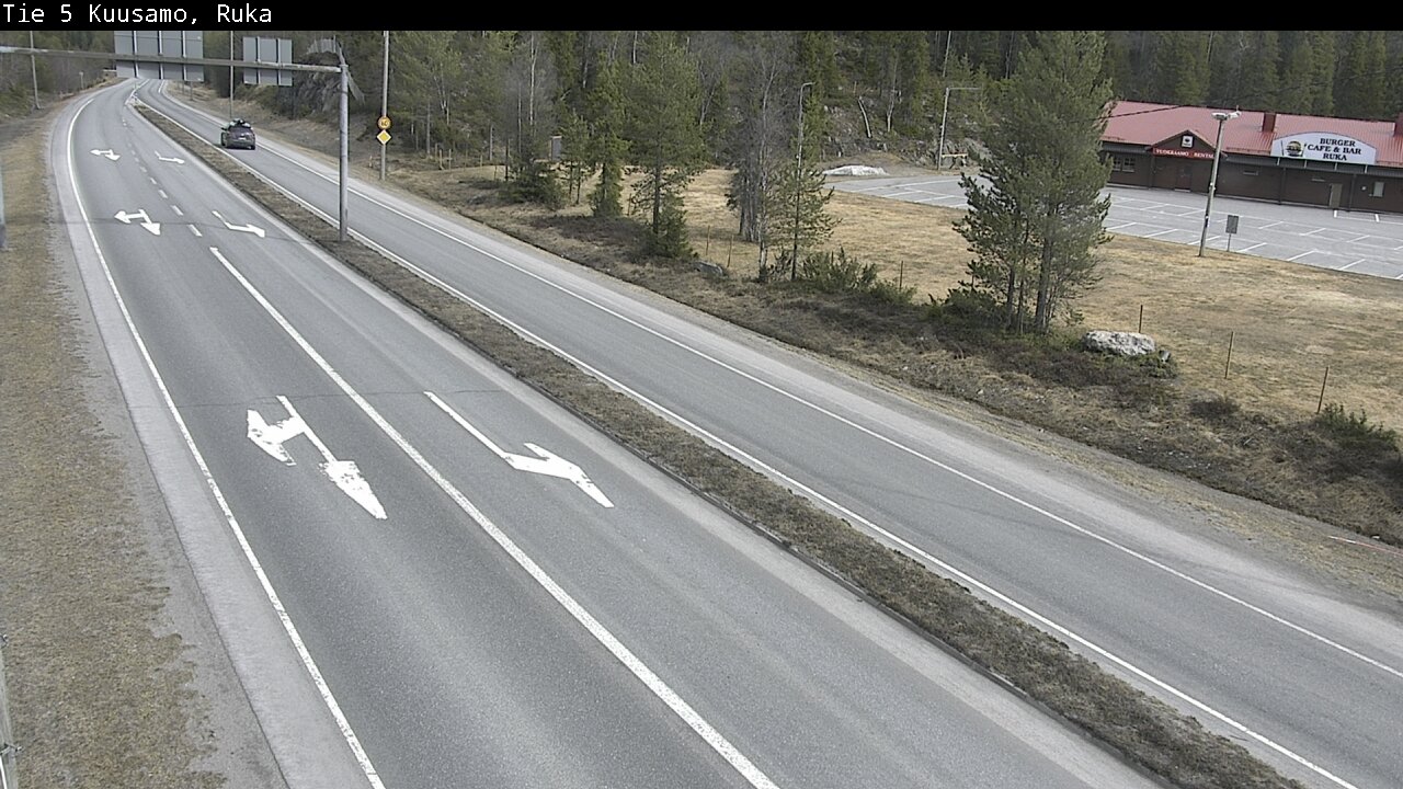 Weather Camera Image Road 5 Kuusamo, Ruka, Kuusamo, Pohjois-Pohjanmaa