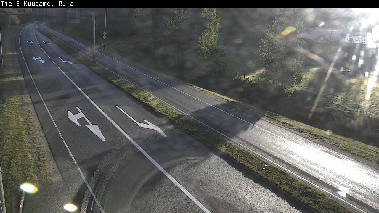 Weather Camera Image Road 5 Kuusamo, Ruka, Kuusamo, Pohjois-Pohjanmaa