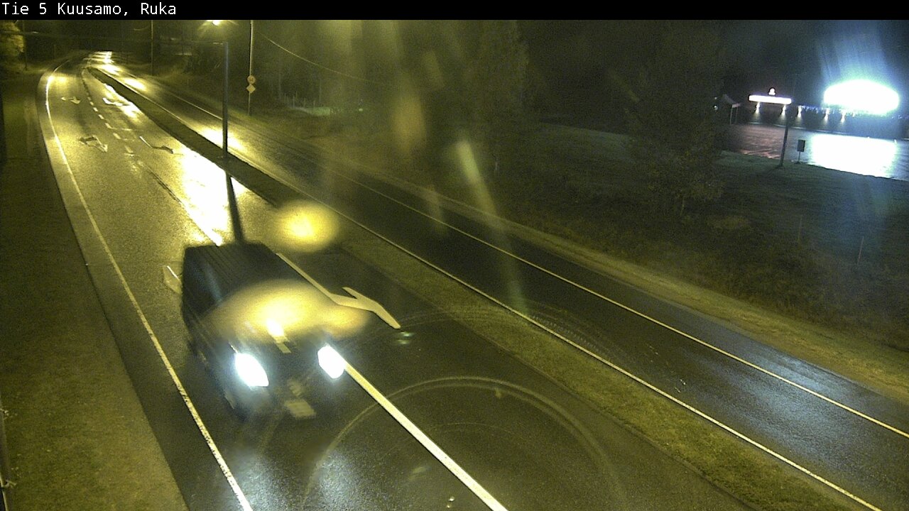 Weather Camera Image Väg 5 Kuusamo, Ruka, Kuusamo, Pohjois-Pohjanmaa