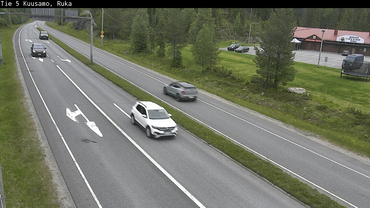 Weather Camera Image Road 5 Kuusamo, Ruka, Kuusamo, Pohjois-Pohjanmaa