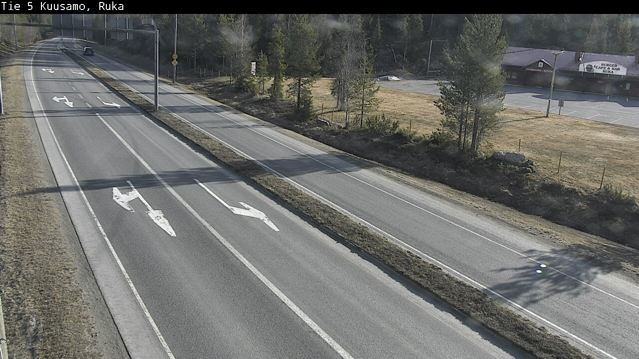 Weather Camera Image Road 5 Kuusamo, Ruka, Kuusamo, Pohjois-Pohjanmaa
