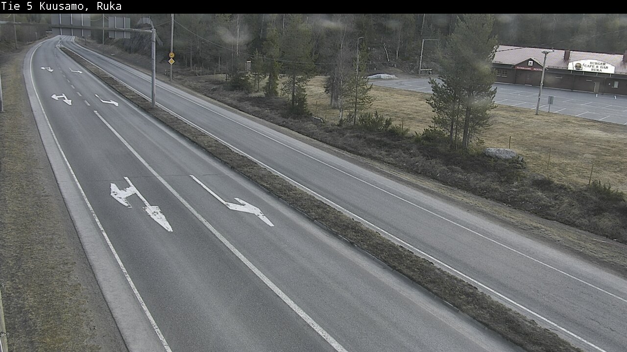 Weather Camera Image Road 5 Kuusamo, Ruka, Kuusamo, Pohjois-Pohjanmaa