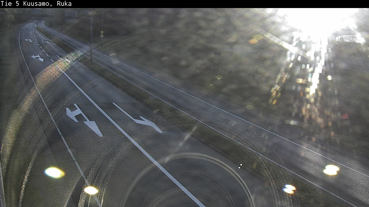 Weather Camera Image Road 5 Kuusamo, Ruka, Kuusamo, Pohjois-Pohjanmaa
