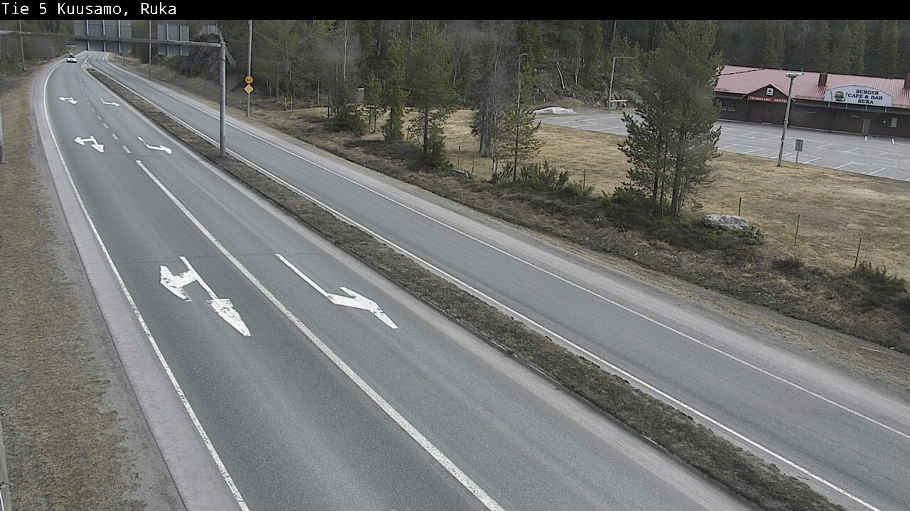 Weather Camera Image Road 5 Kuusamo, Ruka, Kuusamo, Pohjois-Pohjanmaa