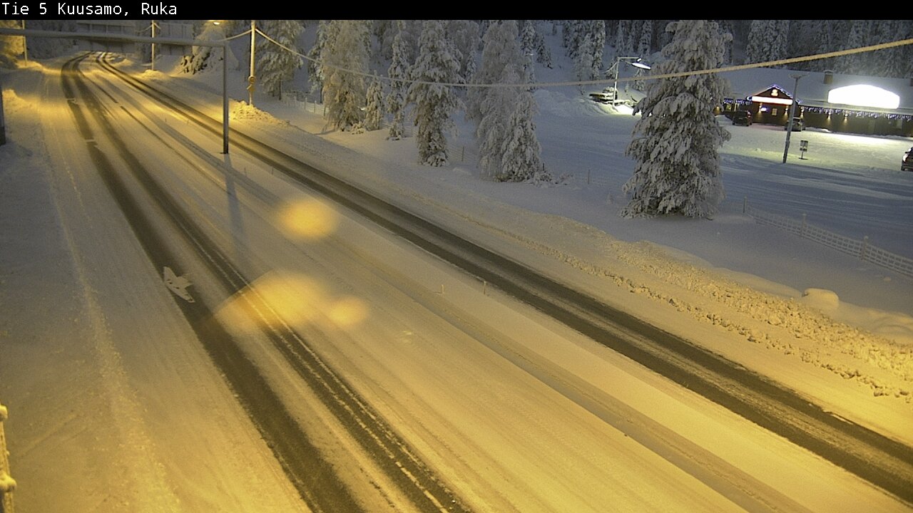 Kelikamerat Kuva Tie 5 Kuusamo, Ruka, Kuusamo, Pohjois-Pohjanmaa