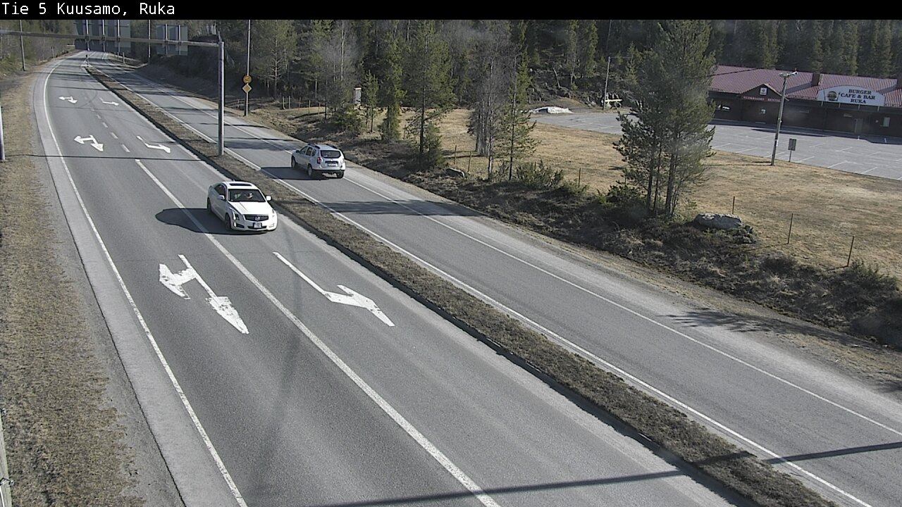 Weather Camera Image Road 5 Kuusamo, Ruka, Kuusamo, Pohjois-Pohjanmaa