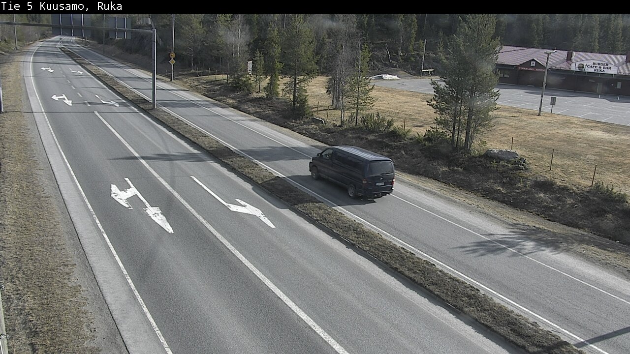 Weather Camera Image Road 5 Kuusamo, Ruka, Kuusamo, Pohjois-Pohjanmaa