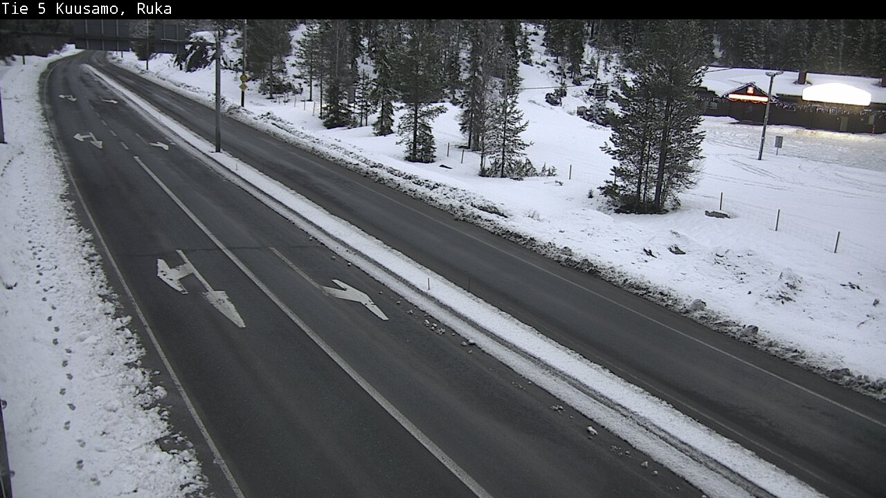 Kelikamerat Kuva Tie 5 Kuusamo, Ruka, Kuusamo, Pohjois-Pohjanmaa