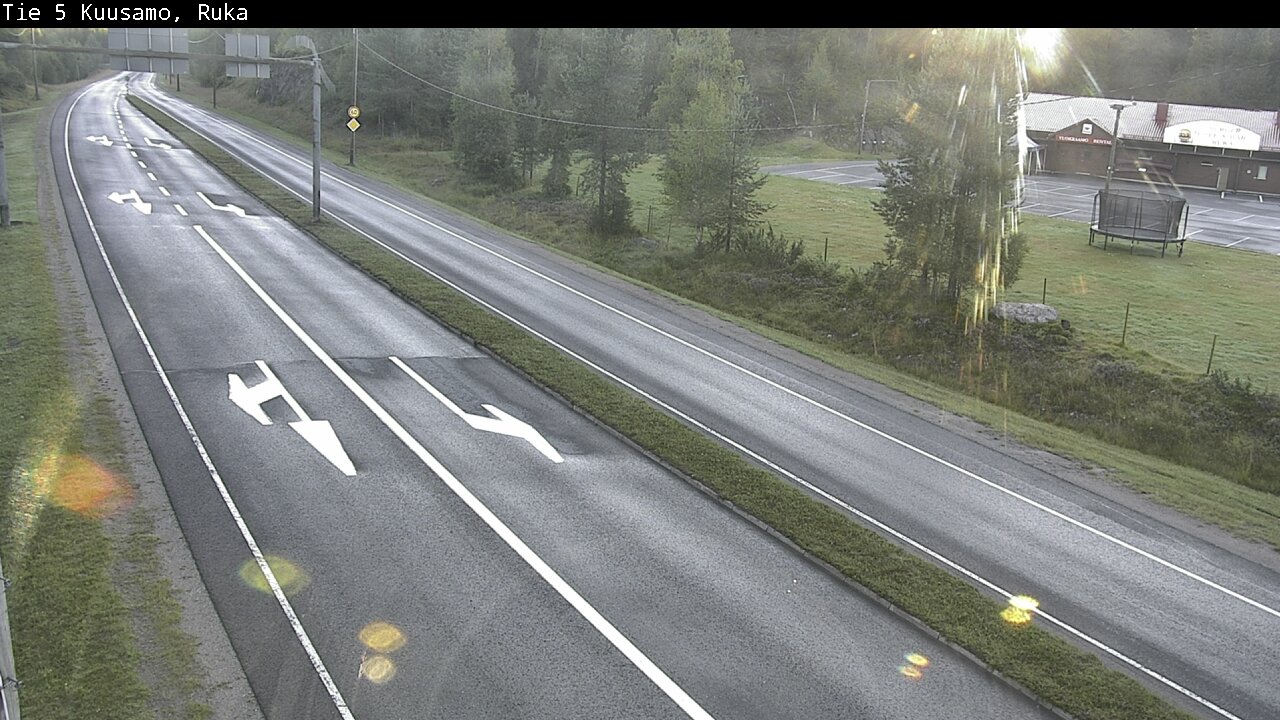 Weather Camera Image Road 5 Kuusamo, Ruka, Kuusamo, Pohjois-Pohjanmaa