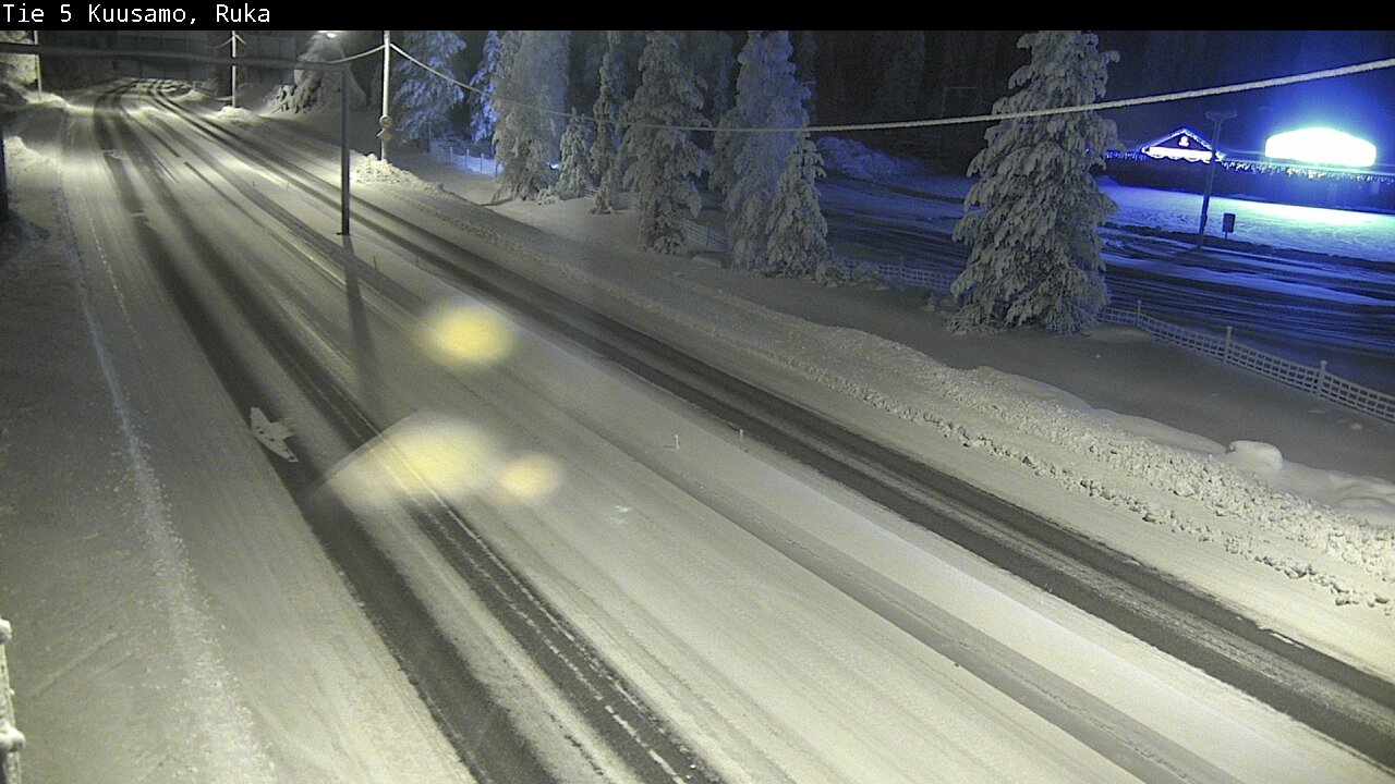 Kelikamerat Kuva Tie 5 Kuusamo, Ruka, Kuusamo, Pohjois-Pohjanmaa