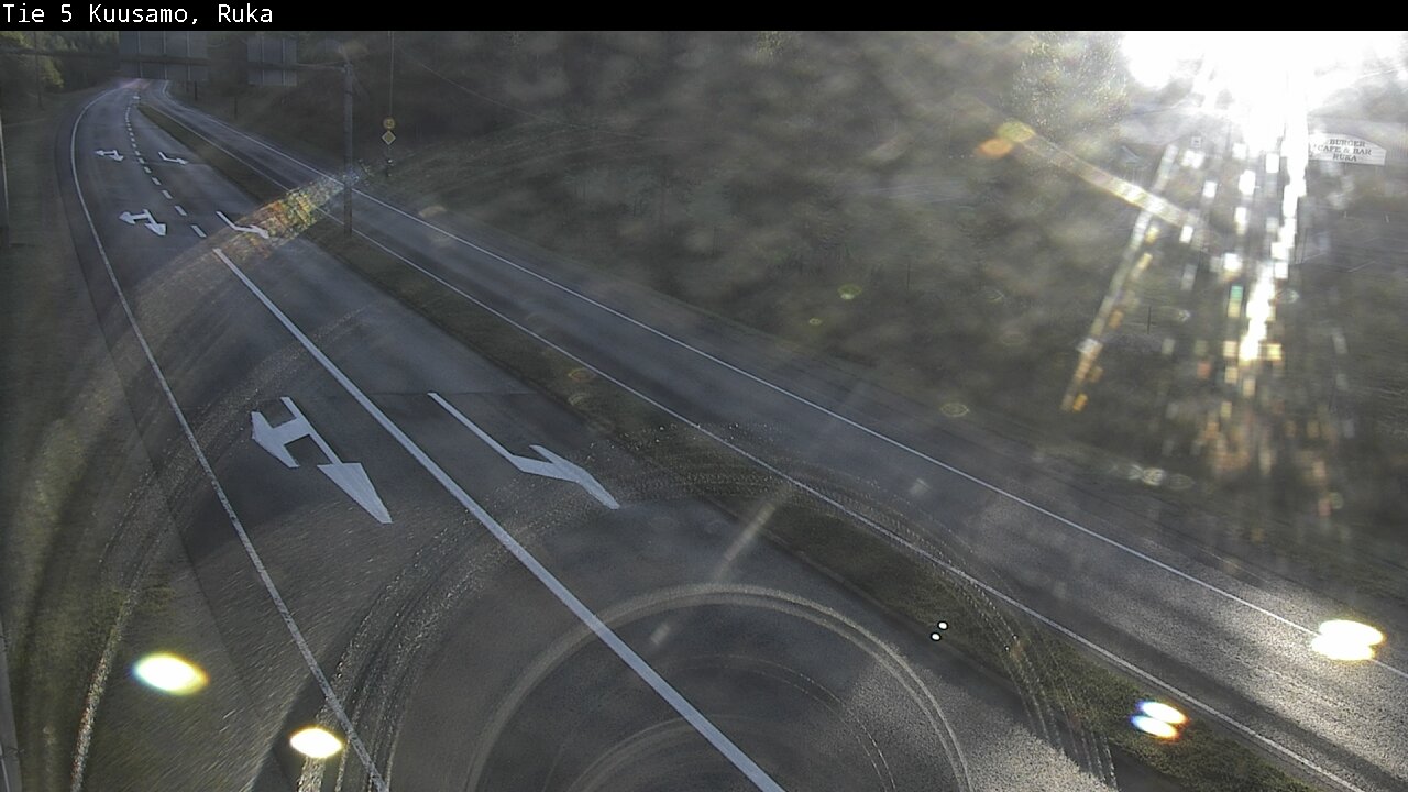 Weather Camera Image Road 5 Kuusamo, Ruka, Kuusamo, Pohjois-Pohjanmaa