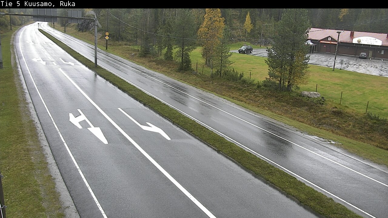 Weather Camera Image Road 5 Kuusamo, Ruka, Kuusamo, Pohjois-Pohjanmaa