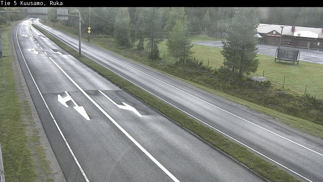 Weather Camera Image Road 5 Kuusamo, Ruka, Kuusamo, Pohjois-Pohjanmaa