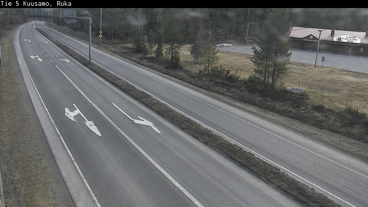 Weather Camera Image Road 5 Kuusamo, Ruka, Kuusamo, Pohjois-Pohjanmaa