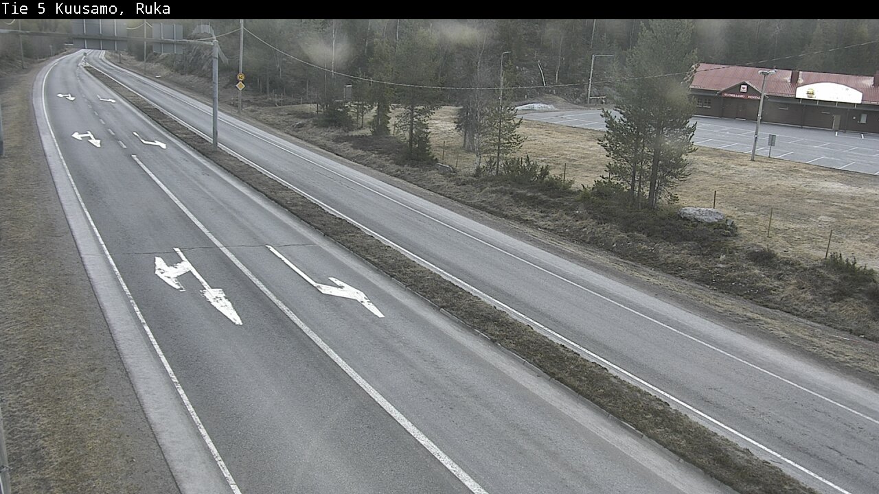Weather Camera Image Road 5 Kuusamo, Ruka, Kuusamo, Pohjois-Pohjanmaa